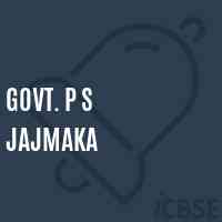 Govt. P S Jajmaka Primary School Logo