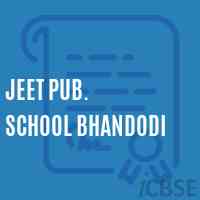 Jeet Pub. School Bhandodi Logo