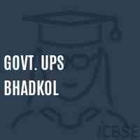 Govt. Ups Bhadkol Middle School Logo