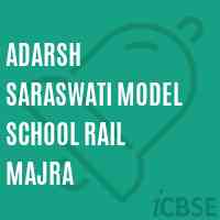 Adarsh Saraswati Model School Rail Majra Logo