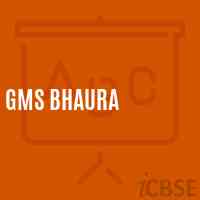Gms Bhaura Middle School Logo