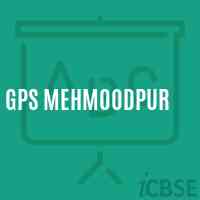 Gps Mehmoodpur Primary School Logo