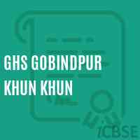 Ghs Gobindpur Khun Khun Secondary School Logo