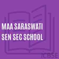 Maa Saraswati Sen Sec School Logo