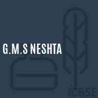 G.M.S Neshta Middle School Logo