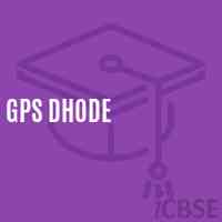 Gps Dhode Primary School Logo