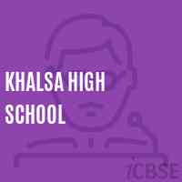 Khalsa High School Logo