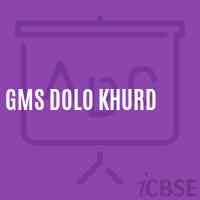Gms Dolo Khurd Middle School Logo
