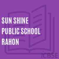 Sun Shine Public School Rahon Logo