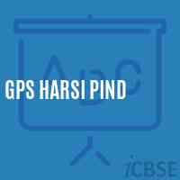 Gps Harsi Pind Primary School Logo