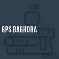 Gps Baghora Primary School Logo
