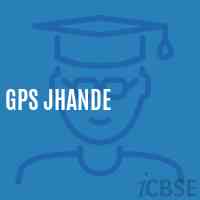 Gps Jhande Primary School Logo