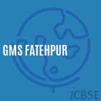 Gms Fatehpur Middle School Logo