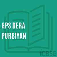 Gps Dera Purbiyan Primary School Logo