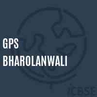 Gps Bharolanwali Primary School Logo
