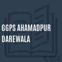 Ggps Ahamadpur Darewala Primary School Logo