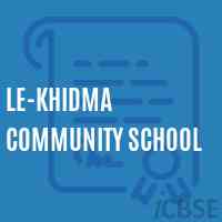 Le-Khidma Community School Logo