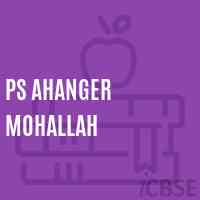 Ps Ahanger Mohallah Primary School Logo