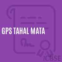 Gps Tahal Mata Primary School Logo