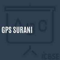 Gps Surani Primary School Logo