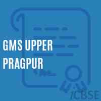 Gms Upper Pragpur Middle School Logo