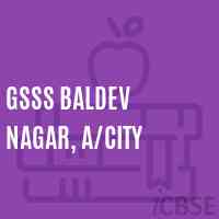 Gsss Baldev Nagar, A/city High School Logo