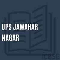 Ups Jawahar Nagar Middle School Logo
