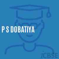 P S Dobatiya Primary School Logo