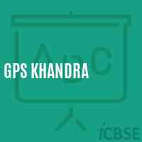 Gps Khandra Primary School Logo