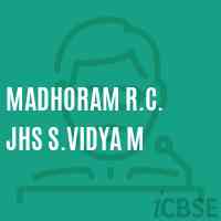 Madhoram R.C. Jhs S.Vidya M Middle School Logo