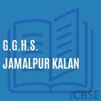 G.G.H.S. Jamalpur Kalan Secondary School Logo