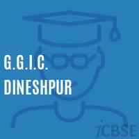 G.G.I.C. Dineshpur High School Logo