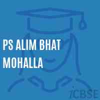 Ps Alim Bhat Mohalla Primary School Logo