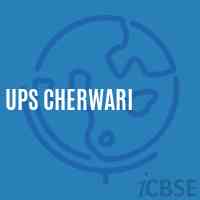 Ups Cherwari Middle School Logo