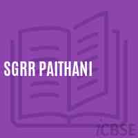 Sgrr Paithani Primary School Logo