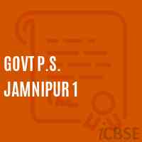 Govt P.S. Jamnipur 1 Primary School Logo