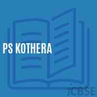 Ps Kothera Primary School Logo
