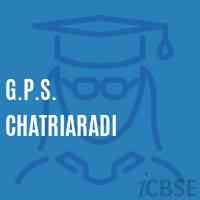 G.P.S. Chatriaradi Primary School Logo