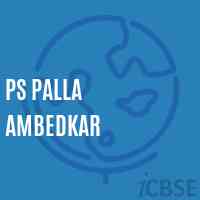 Ps Palla Ambedkar Primary School Logo