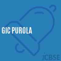 Gic Purola High School Logo