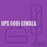 Ups Godi Giwala Middle School Logo