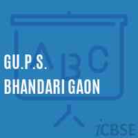 Gu.P.S. Bhandari Gaon Middle School Logo