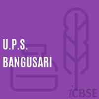 U.P.S. Bangusari Middle School Logo