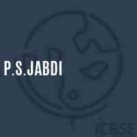 P.S.Jabdi Primary School Logo