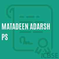 Matadeen Adarsh Ps Primary School Logo