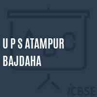 U P S Atampur Bajdaha Middle School Logo