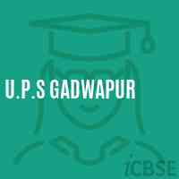 U.P.S Gadwapur Middle School Logo