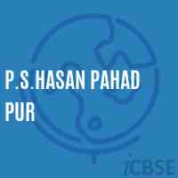P.S.Hasan Pahad Pur Primary School Logo