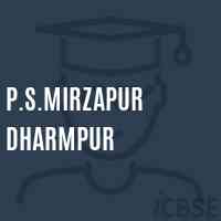P.S.Mirzapur Dharmpur Primary School Logo
