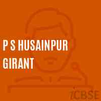 P S Husainpur Girant Primary School Logo